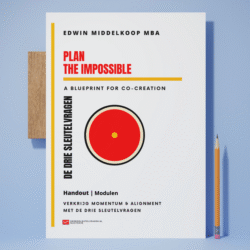 Plan the Impossible met De Drie Sleutelvragen Challenge | Hand-Out in 4 Modulen